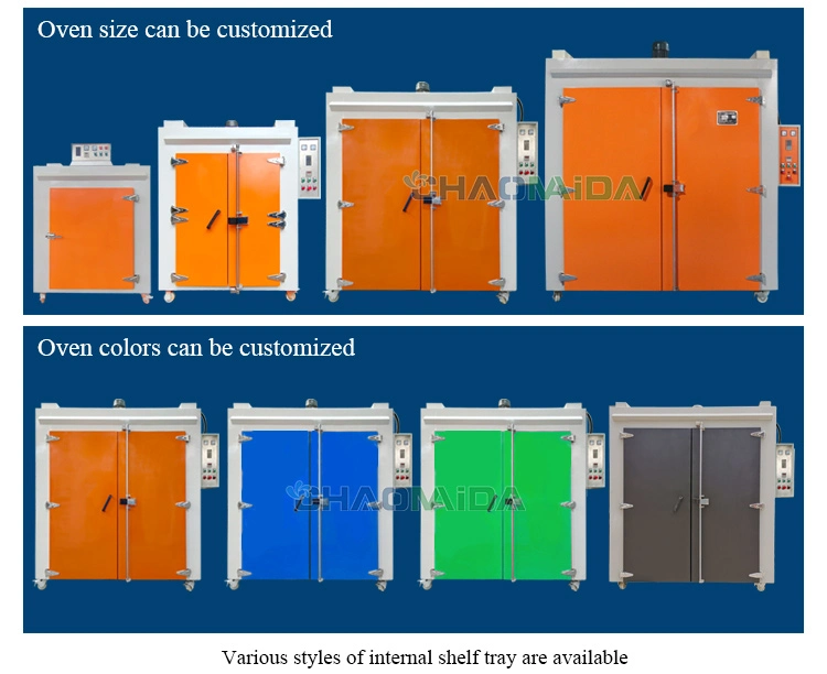 Rail Large Industrial Drying Oven Hot Air Circulation Drying Equipment