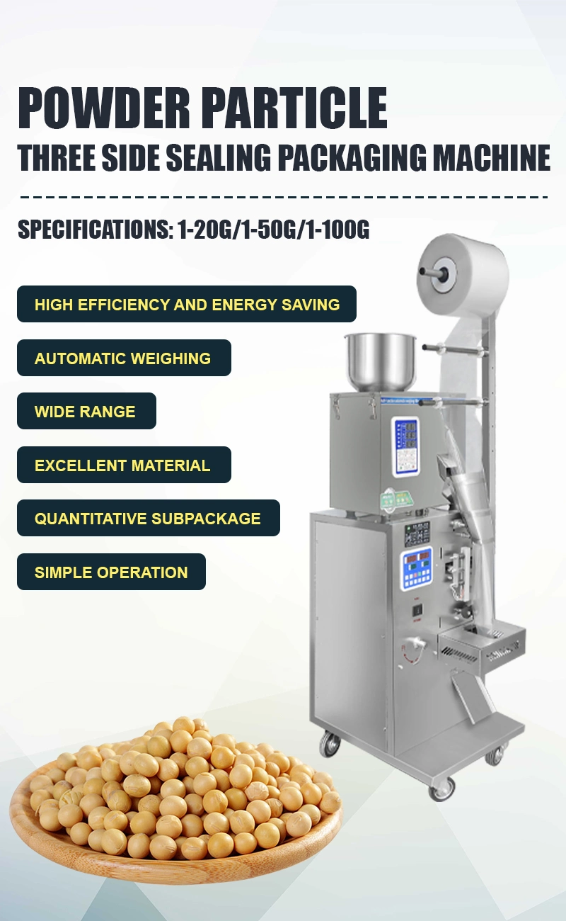 Automatic Granule Powder Filling Machine Tea Rice Flour Coffee Bean Quantitative Weighing Packing Machine