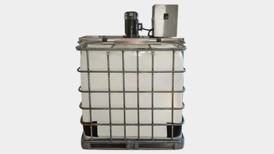 Agitatore a barile di dispersione con motore elettrico per miscelatore di liquidi IBC